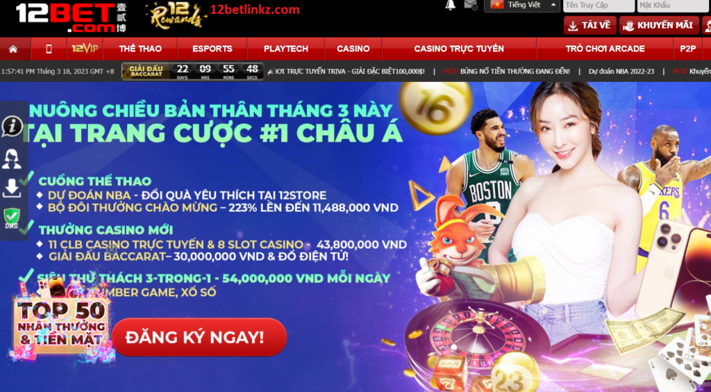 Tài Khoản 12bet