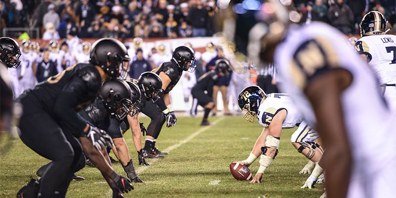 Bóng bầu dục rất được ưa chuộng tại Mỹ